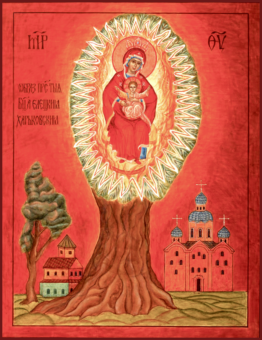 Icon of the Mother of God “Yeletskaya-Chernihiv”